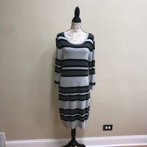 Sweater dress longsleeved